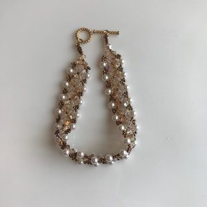 Hand beaded bracelet. Free gift w/purchase!